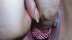 Teen Exploring Cervix & Deep Vagina With Speculum
