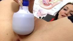 Belle Claire Gyno Exam With Vital Signs,speculum,sex Sextoy And Pissing