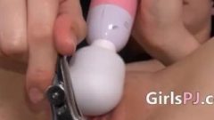 Gyno Vibrator Inside Of Her Spicy Fanny
